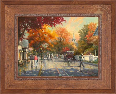 Autumn on Mackinac Island, by Thomas Kinkade