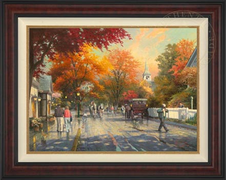 Autumn on Mackinac Island, by Thomas Kinkade