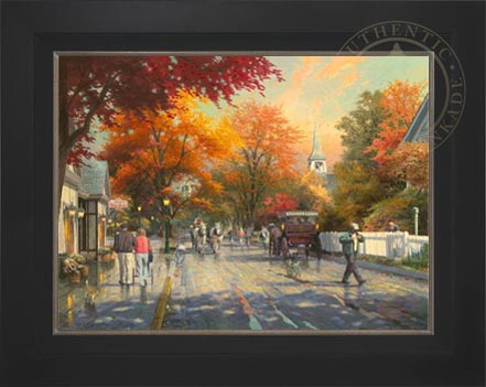 Autumn on Mackinac Island, by Thomas Kinkade