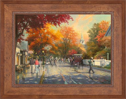 Autumn on Mackinac Island, by Thomas Kinkade