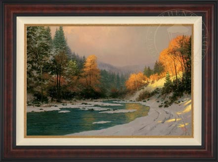 Autumn Snow, by Thomas Kinkade