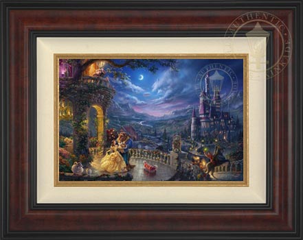 Beauty and the Beast Dancing in the Moonlight, by Thomas Kinkade Studios