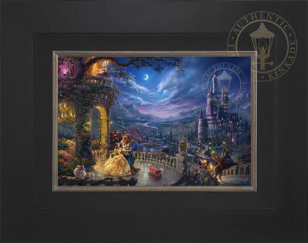 Beauty and the Beast Dancing in the Moonlight, by Thomas Kinkade Studios