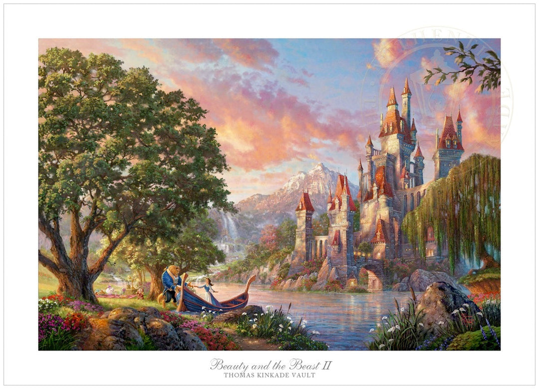 Beauty and the Beast II - Limited Edition Art, by Thomas Kinkade Studios
