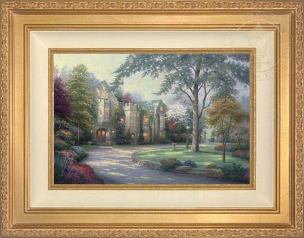 Beyond Summer Gate, by Thomas Kinkade