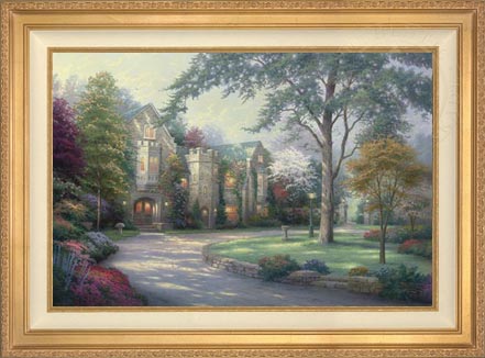 Beyond Summer Gate, by Thomas Kinkade