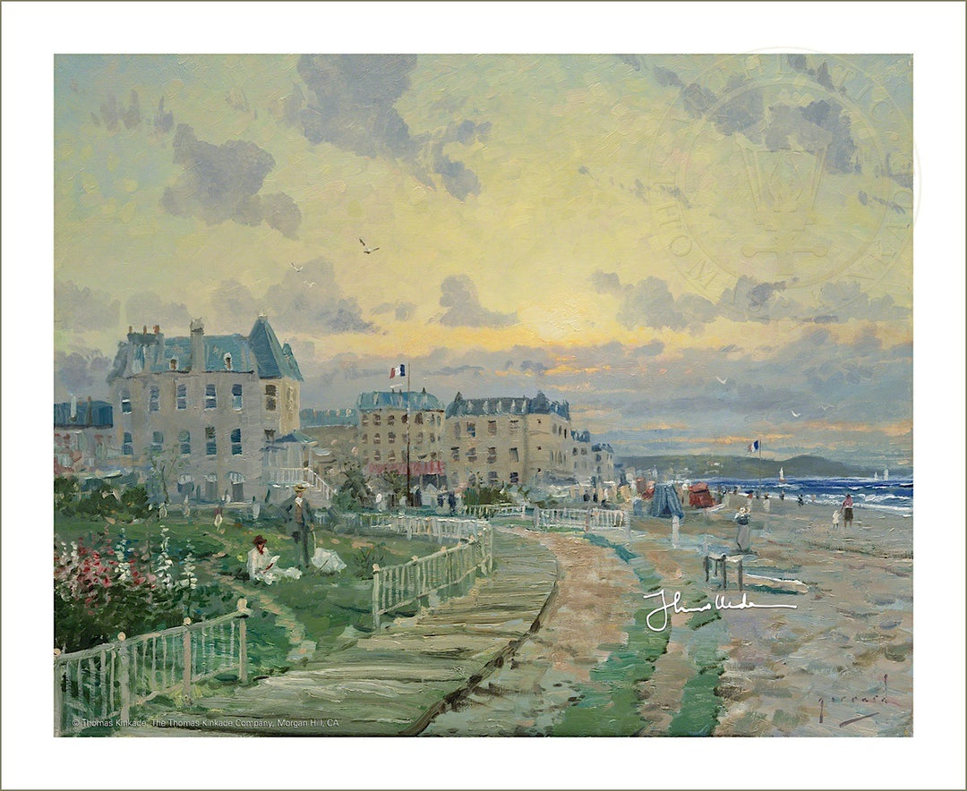 Boardwalk Flowers, by Robert Girrard (Thomas Kinkade)