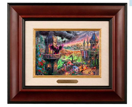 DISNEY MALEFICENT- Brushworks, by Thomas Kinkade
