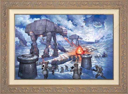 The Battle of Hoth, by Thomas Kinkade Studios