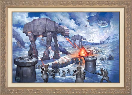 The Battle of Hoth, by Thomas Kinkade Studios