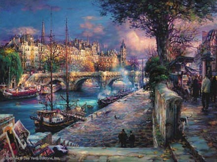 cao yong banks of la seine