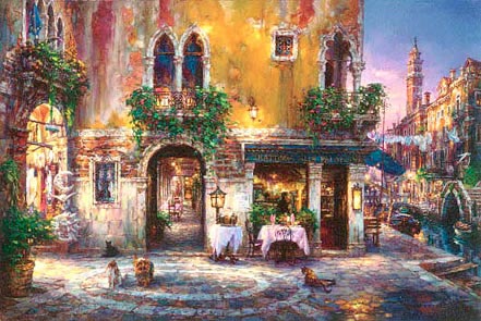 cao yong evening in venice