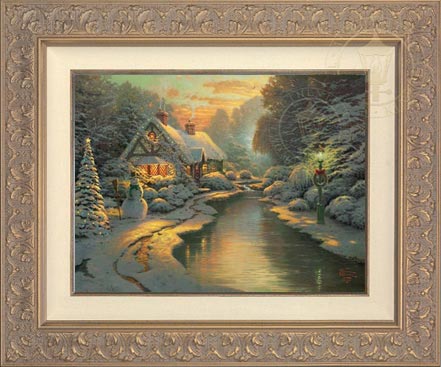 Christmas Evening, by Thomas Kinkade