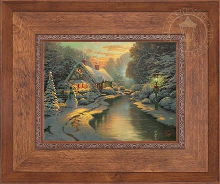 Christmas Evening, by Thomas Kinkade
