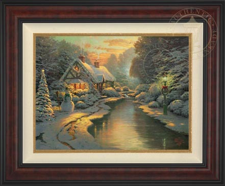 Christmas Evening, by Thomas Kinkade