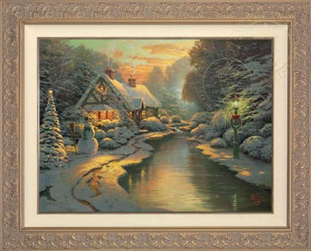 Christmas Evening, by Thomas Kinkade