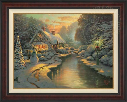 Christmas Evening, by Thomas Kinkade