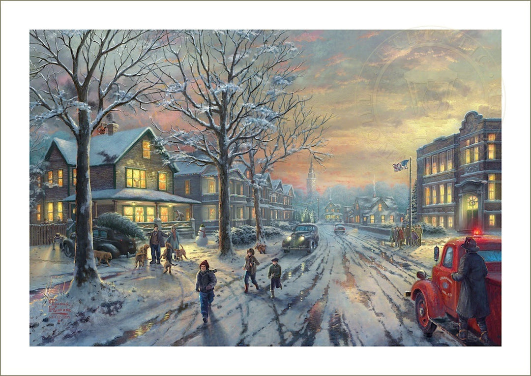 Christmas Story, A, by Thomas Kinkade