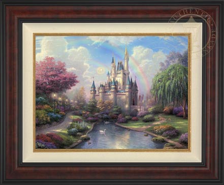 New Day at the Cinderella Castle, A, by Thomas Kinkade