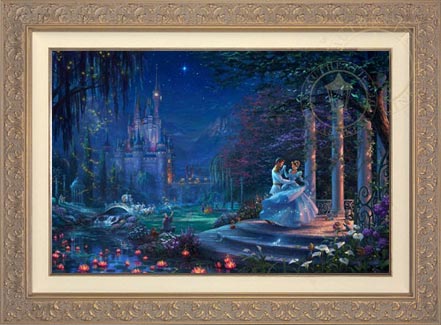 Cinderella Dancing in the Starlight, by Thomas Kinkade Studios