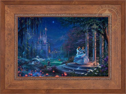 Cinderella Dancing in the Starlight, by Thomas Kinkade Studios