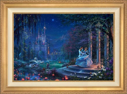 Cinderella Dancing in the Starlight, by Thomas Kinkade Studios