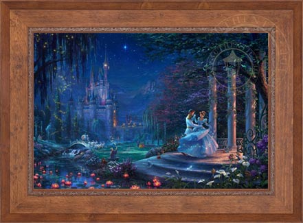 Cinderella Dancing in the Starlight, by Thomas Kinkade Studios