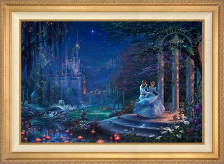 Cinderella Dancing in the Starlight, by Thomas Kinkade Studios