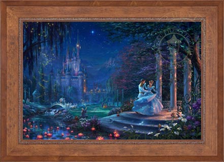 Cinderella Dancing in the Starlight, by Thomas Kinkade Studios