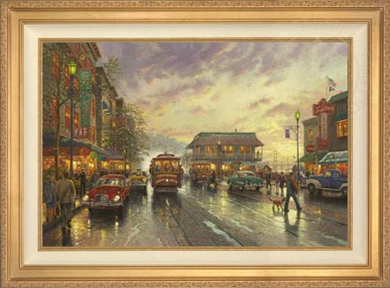 City by the Bay, by Thomas Kinkade