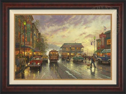 City by the Bay, by Thomas Kinkade