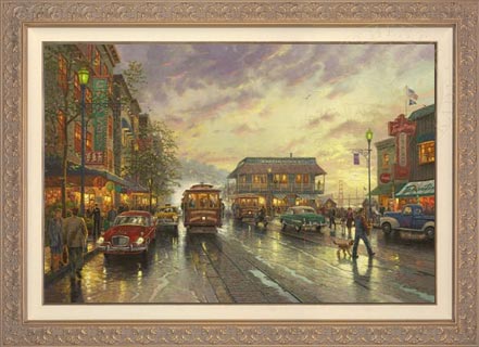 City by the Bay, by Thomas Kinkade