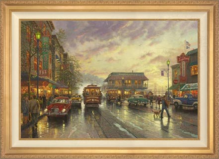 City by the Bay, by Thomas Kinkade