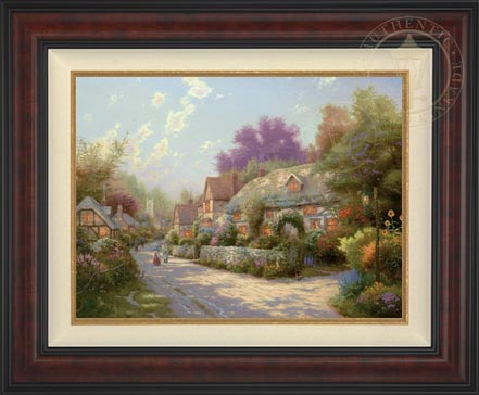 Cobblestone Village, by Thomas Kinkade