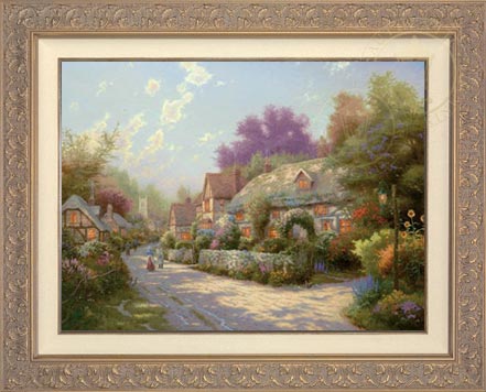 Cobblestone Village, by Thomas Kinkade