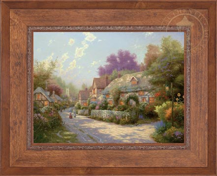 Cobblestone Village, by Thomas Kinkade