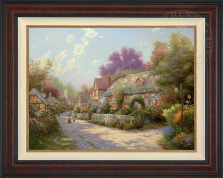 Cobblestone Village, by Thomas Kinkade