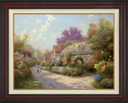 Cobblestone Village, by Thomas Kinkade