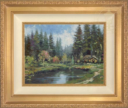 Cottage in the Pines, by Thomas Kinkade