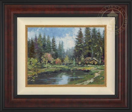 Cottage in the Pines, by Thomas Kinkade