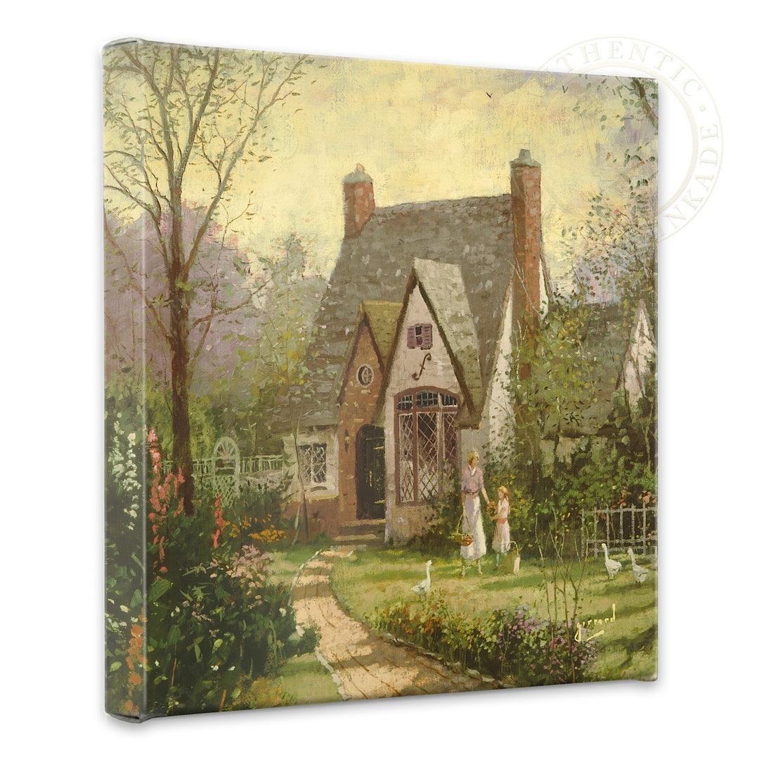 Cottage, The - 14" x 14" Gallery Wrapped Canvas