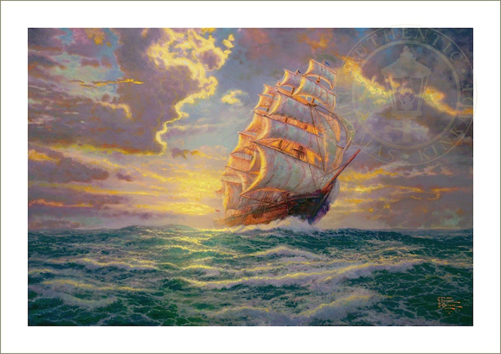 Courageous Voyage, by Thomas Kinkade