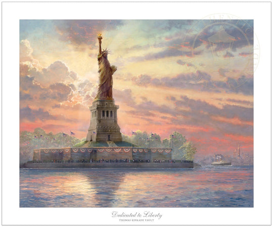 Dedicated to Liberty - Limited Edition Art, by Thomas Kinkade