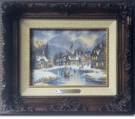 dennis patrick lewan winter in the village