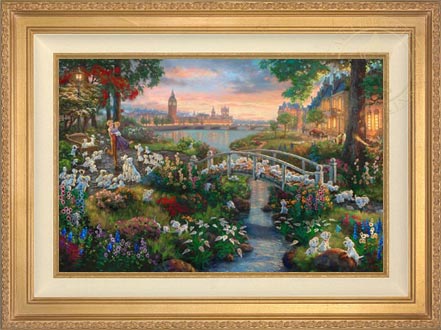 101 Dalmatians, by Thomas Kinkade Studios