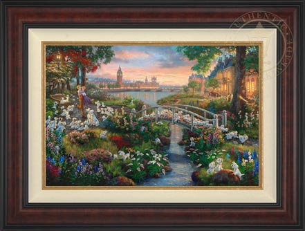 101 Dalmatians, by Thomas Kinkade Studios