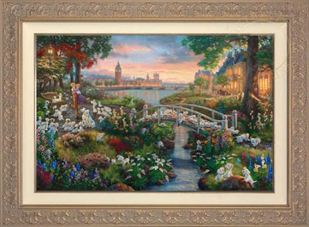101 Dalmatians, by Thomas Kinkade Studios