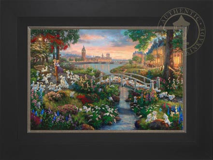 101 Dalmatians, by Thomas Kinkade Studios