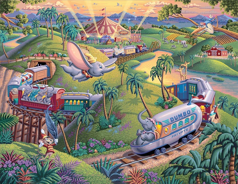 disneys dumbo the flying elephant
