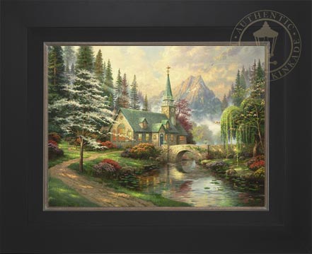 Dogwood Chapel, by Thomas Kinkade